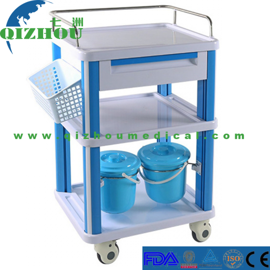 ABS Hospital Equipment Treatment Trolley - Click Image to Close