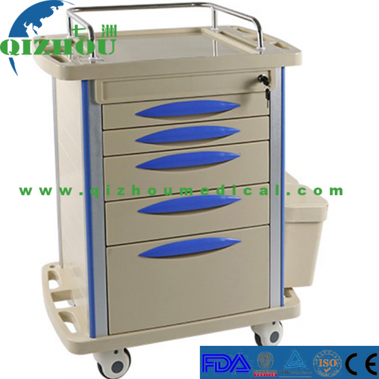 ABS Hospital Medicine Trolley,Hospital Nursing Trolley - Click Image to Close