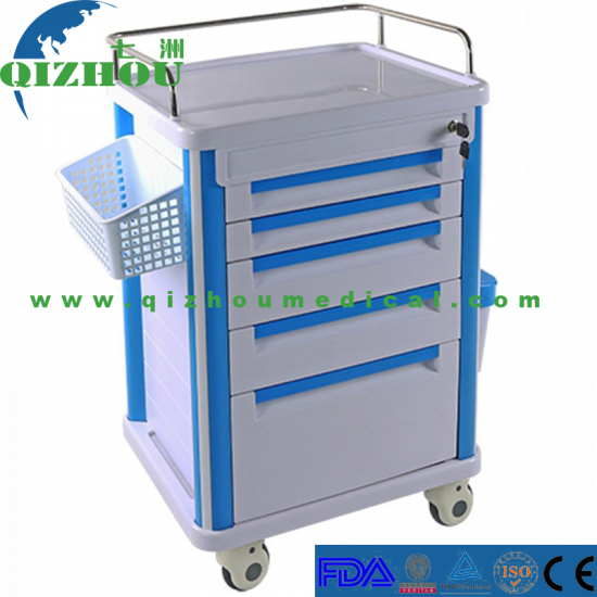 ABS Hospital Mulit-Function Medication Trolley - Click Image to Close