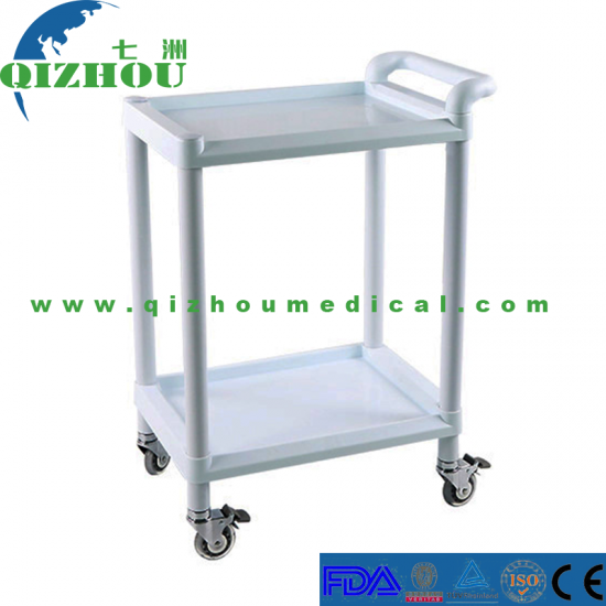 ABS Medical Utility Equipment Plastic Therapy Trolley - Click Image to Close