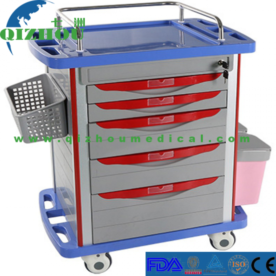 ABS Medicine Delivery Cart For Hospital Use - Click Image to Close