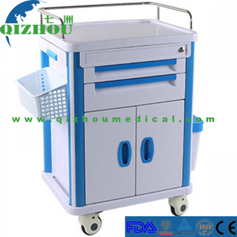 Aluminum Medication Trolley For Medicine