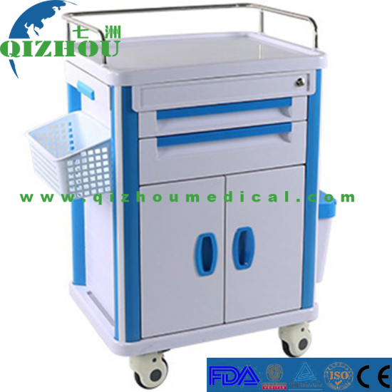 Aluminum Medication Trolley For Medicine - Click Image to Close