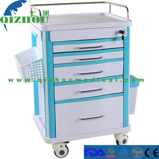 Best Price Functional Medicine Delivery Hand Trolley Medical Emergency Drugs Trolley - Click Image to Close