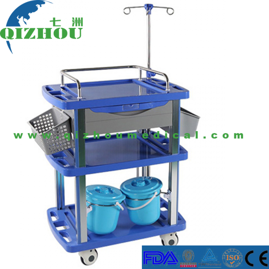 Best Price Hospital Nursing Medical ABS Treatment Trolley - Click Image to Close