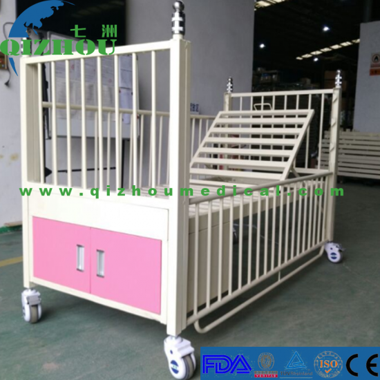 Children Hospital Bed Medical Children Clinic Bed with Cranks - Click Image to Close