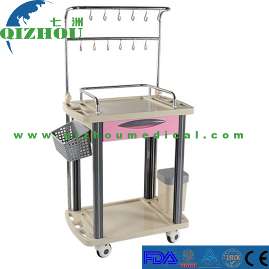 China Businesses Wholesale Infusion Treatment Trolley Practical Environmentally Friendly Infusion Vehicle - Click Image to Close