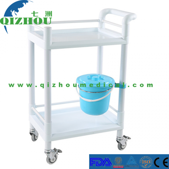 Chinese Manufacturer White Hospital ABS Full Drawer Medical Treatment Trolley - Click Image to Close