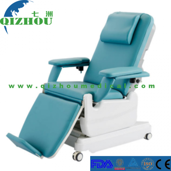 Electric Blood Donor Chair Hemodialysis Dialysis Chair - Click Image to Close