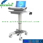 Chariot d'ordinateur portable d'hôpital médical de produits de qualité d'exportation