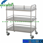 Factory Direct Price Stainless Steel Medical Instrument Apparatus Trolley