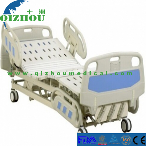 High Quality Three Crank Manual Hospital Bed For Patient