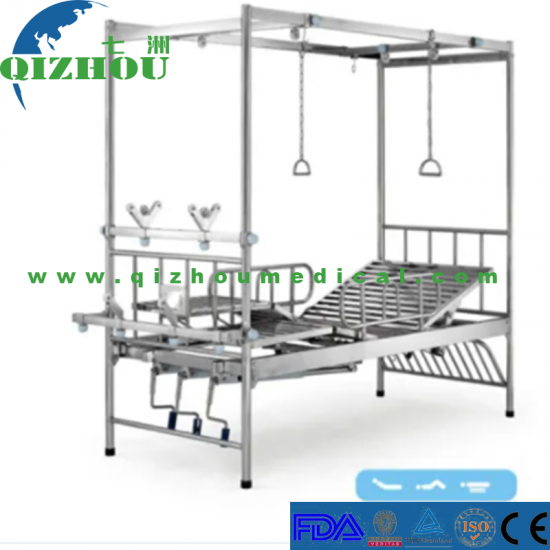 Hospital Bed Orthopaedics Bed (3 Manual Cranks) - Click Image to Close