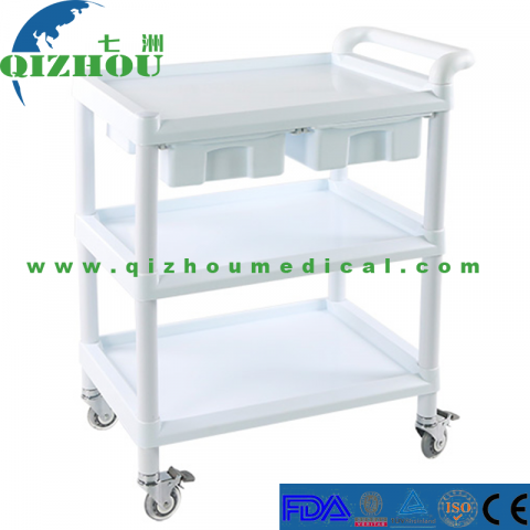 Hospital Clinic Small Nursing Medicine Trolley Cart