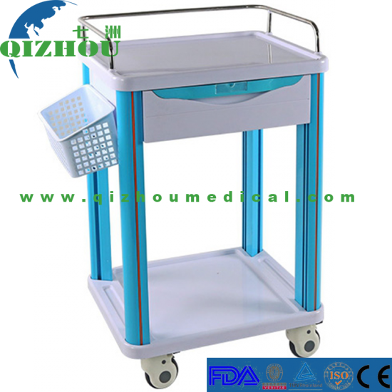 Hospital Medical ABS Treatment Cart Treatment Trolley - Click Image to Close