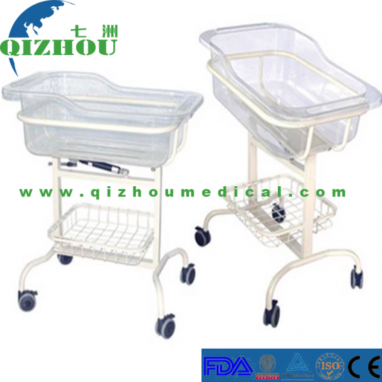 Hospital Plastic Steel Hydraulic Bed for Baby - Infant Bed - Click Image to Close