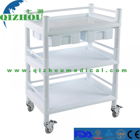 Hospital Ward Utility ABS Trolley