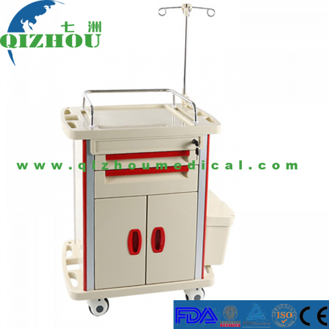 Hot Sale Nursing Trolley Treatment Cart For Medication