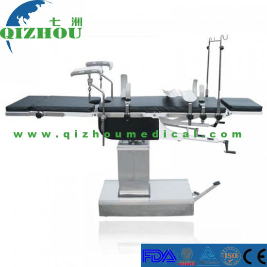 Manual Adjustable Hospital Operating Table - Click Image to Close