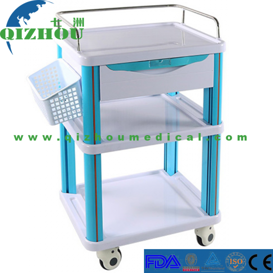 Medical Equipment: ABS Top Medical Treatment Trolley - Click Image to Close