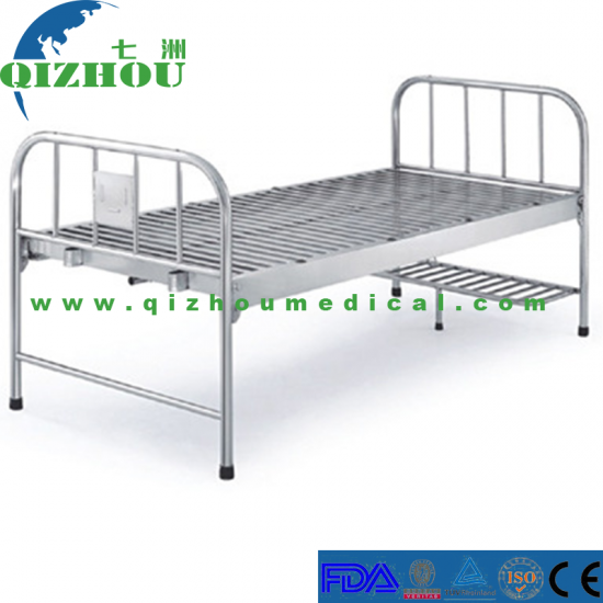 Medical Stainless Steel Flat Bed for Patient - Click Image to Close