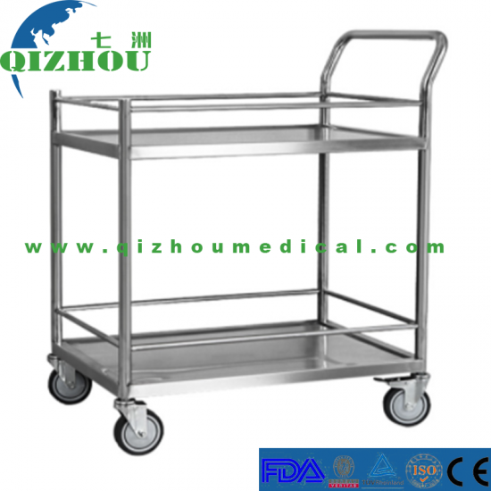 Medical Stainless Steel Instrument Trolley - Click Image to Close