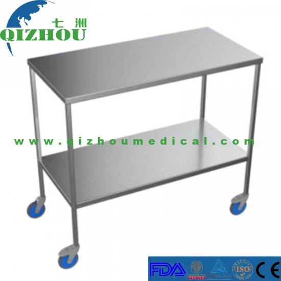 Medical Surgical Instrument Surgical Dressing Trolley Stainless Steel - Click Image to Close