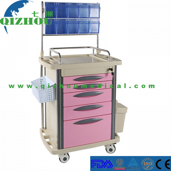 Medical Treatment Anesthesia Trolley, Medical Cart For Anesthesia  - Click Image to Close