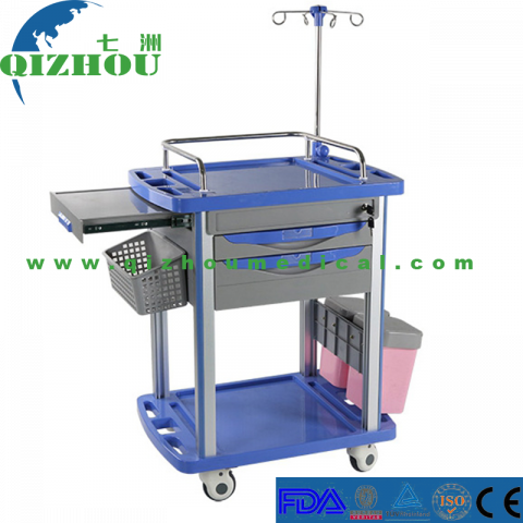 Multi-Function Emergency Care Medical ABS Treatment Trolley