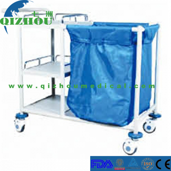 Plastic Steel Medical Waste Laundry Collecting Trolley - Click Image to Close