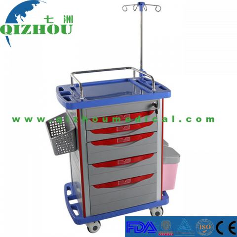 Plastic Treatment Car,Instrument Trolley,Price For Hospital Dressing Trolley