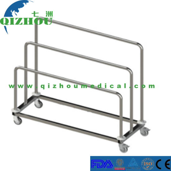 Stainless Steel Paper-Dispenser Trolley For CSSD - Click Image to Close