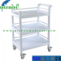 Three Shelf Hospital Clinic Small Beauty Trolley Cart