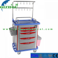 Carro clínico médico de la infusión de la carretilla del hospital de la infusión de la carretilla con los ganchos