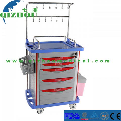 Trolley Infusion Hospital Medical Clinical Trolley Infusion Trolley With Hooks